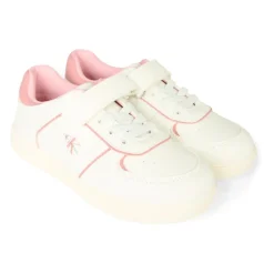 Witte Sneakers met Velcrosluiting