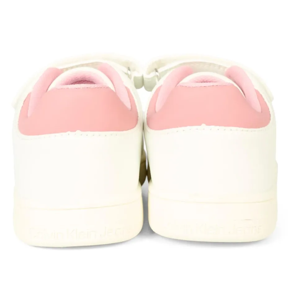 Witte Sneakers met Velcrosluiting