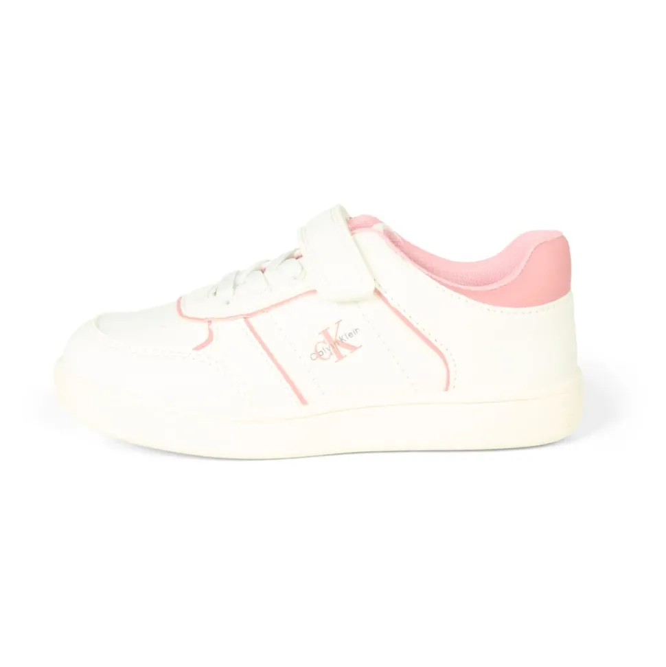 Witte Sneakers met Velcrosluiting