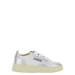 Witte Sneakers voor Kinderen Laag Strepen