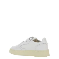 Witte Sneakers voor Kinderen Laag Strepen