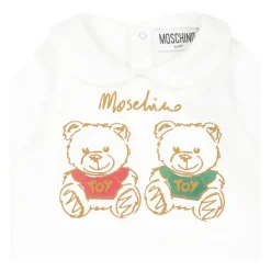 Witte Teddybeer Rompers