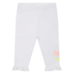 Witte vlinderjurk en legging set
