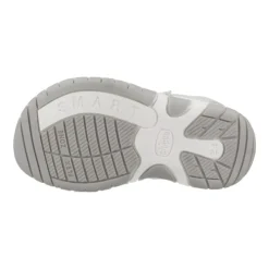 Witte Zomer Sandalen met Zilveren Details