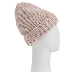 Wollen Beanie met Logo Patch