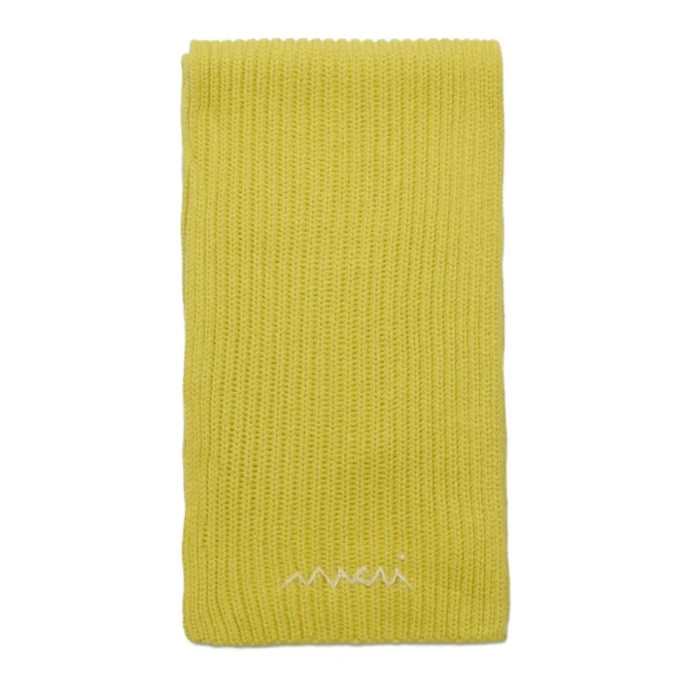 Wollen gebreide sjaal