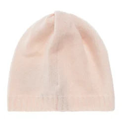 Wollen muts met geborduurd logo