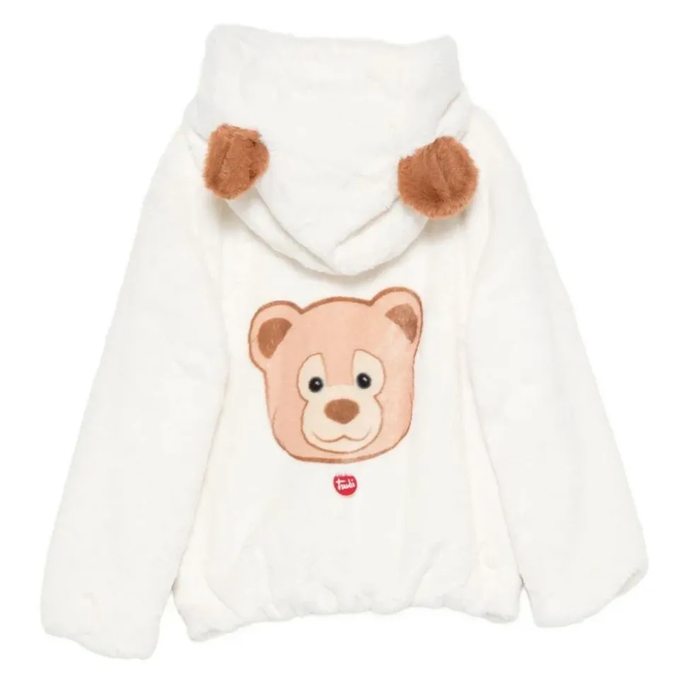 Zachte jas van imitatiebont