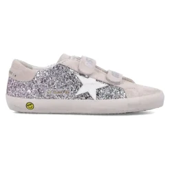 Zilver Glitter Kindersneakers
