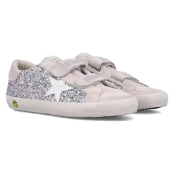 Zilver Glitter Kindersneakers
