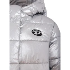 Zilveren Gewatteerde Donsjas