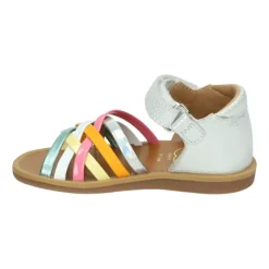 Zilveren Meisjessandalen POPPY LUX