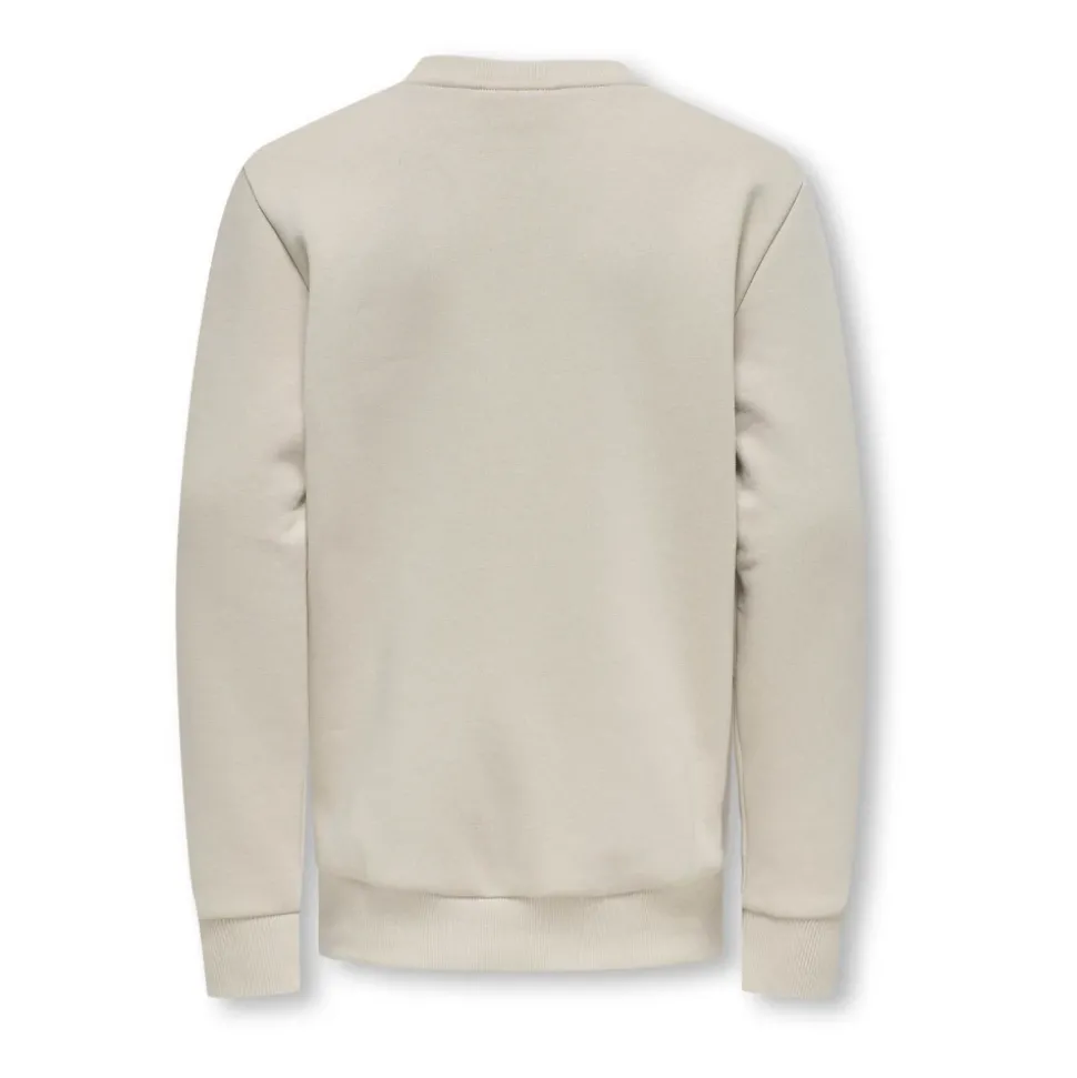 Zilveren Voering Crew Neck Sweatshirt