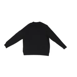 Zwart Logo Voorkant Junior Sweater