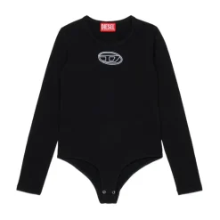 Zwart Silk & Nylon T-shirts en Polos