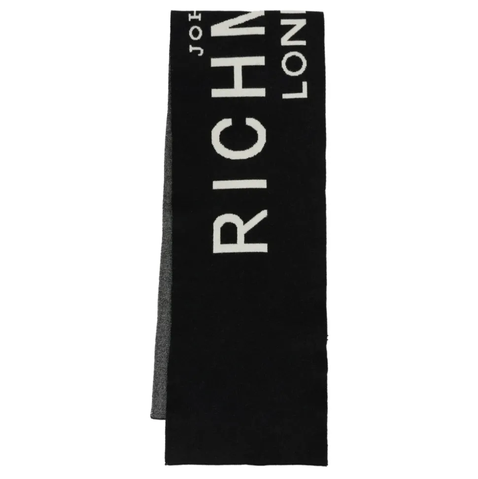 Zwart Sjaal en Beanie Set