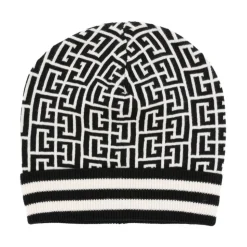 Zwarte accessoires hoeden & petten AW25