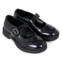 Zwarte Ballerina's met Verstelbare Band