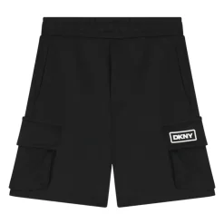 Zwarte Bermuda Shorts met Cargo Zakken