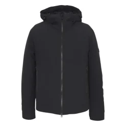 Zwarte capuchonjas voor kinderen