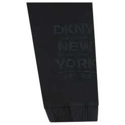 Zwarte Cargo Broek Elastische Taille