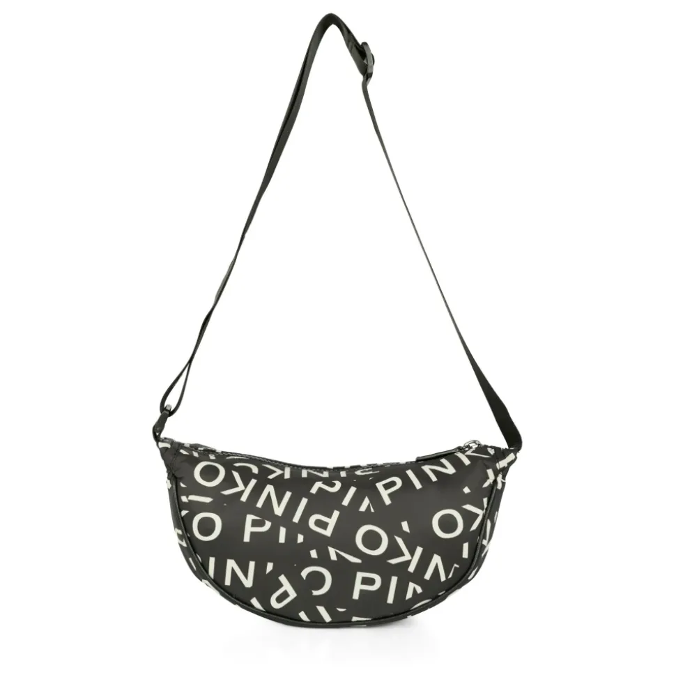 Zwarte Casual Tas met Verstelbare Band