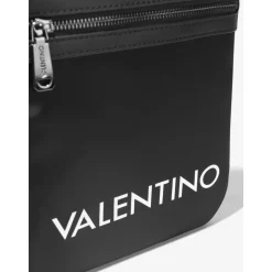 Zwarte Crossbody Tas met Abstract Ontwerp