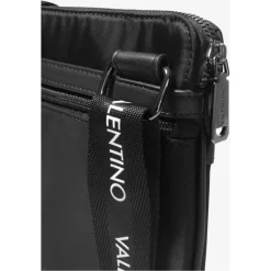 Zwarte Crossbody Tas met Abstract Ontwerp