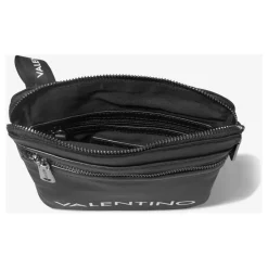 Zwarte Crossbody Tas met Abstract Ontwerp