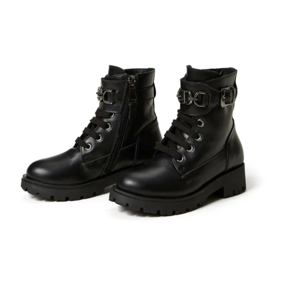 Zwarte Enkellaarsjes voor Meisjes