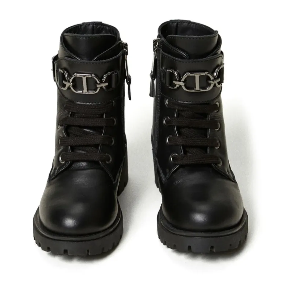 Zwarte Enkellaarsjes voor Meisjes