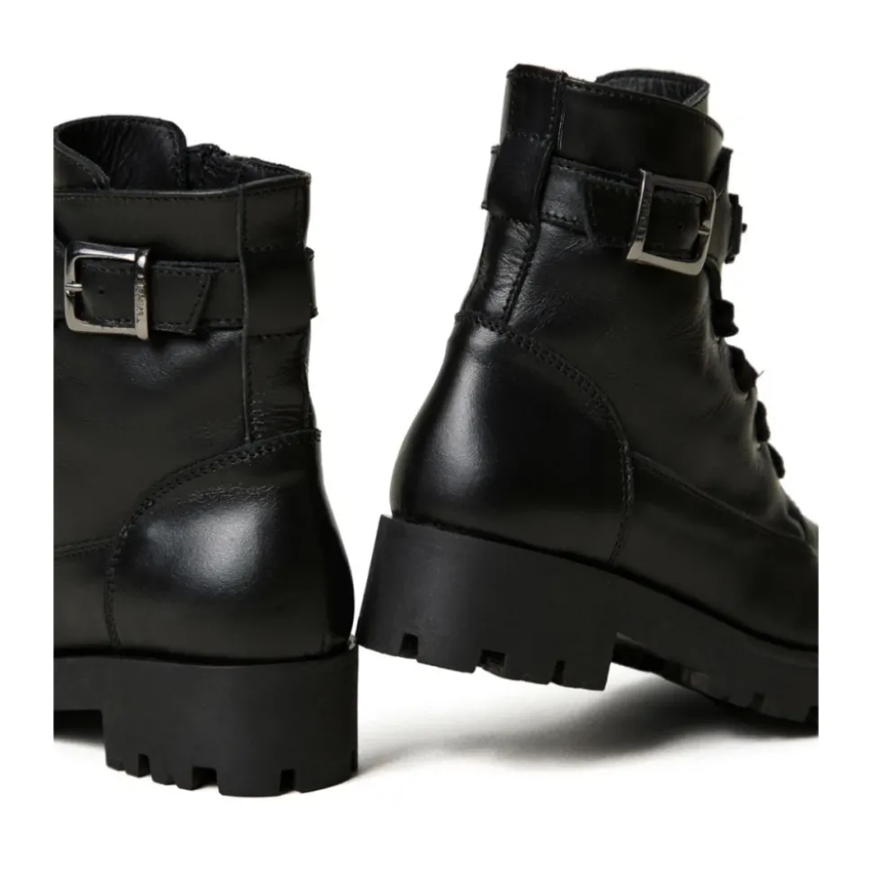 Zwarte Enkellaarsjes voor Meisjes