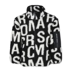 Zwarte Faux Fur Sweatshirt met Rits