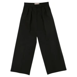 Zwarte Flared Kinderbroek