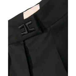 Zwarte Flared Kinderbroek