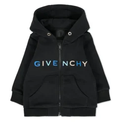 Zwarte Hoodie met Rits