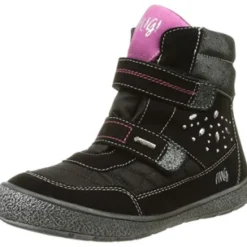 Zwarte Jongenslaarzen voor Alle Weersomstandigheden