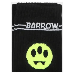 Zwarte Katoenen Ondergoed met Smiley Logo