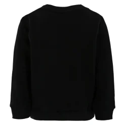 Zwarte Katoenmix Sweatshirt met Krokodillenpatch