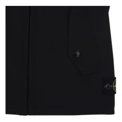 Zwarte kinder gilet met logopatch