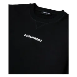 Zwarte Kinderjurken met Logo