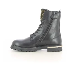 Zwarte Kinderschoenen Stijlvol Model