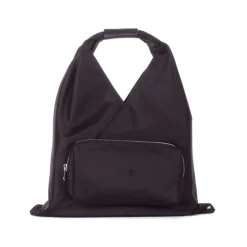 Zwarte Logo Voorclip Tas