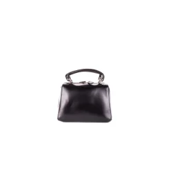 Zwarte Logo Voorrits Schoudertas