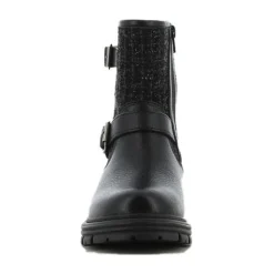 Zwarte Meisjes Kinder Motor Booties