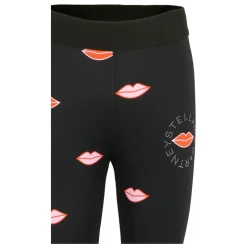 Zwarte Mond Print Leggings