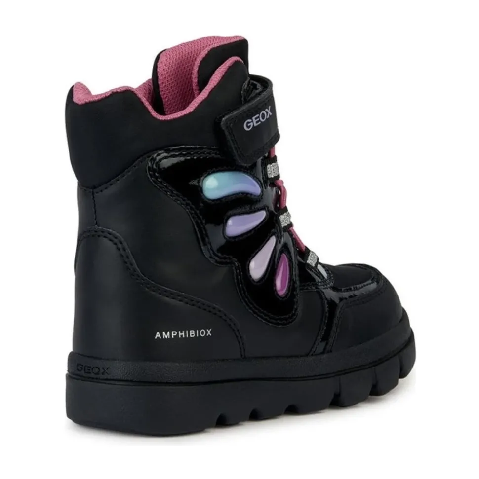 Zwarte Multicolor Kinderlaarzen