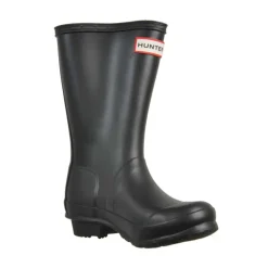 Zwarte Rubberen Regenlaarzen