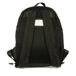 Zwarte Rugzak met Logopatch