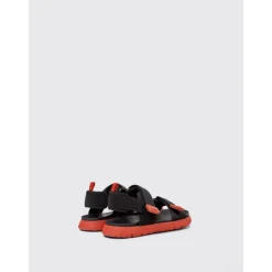 Zwarte sport sandalen voor kinderen